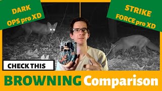 BROWNING Strike Force Pro XD vs. Dark Obs Pro XD - BROWNING TRAIL CAMERA comparison [2021]