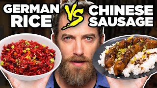 Can We Combine German And Chinese Food? (Taste Test)