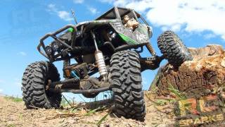 RC ADVENTURES - Axial Wraith - Bashing, Rock Crawling, \u0026 Smashing the Trail