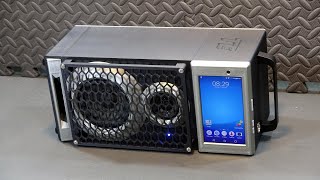 Building Bluetooth Speaker With 5.2 Inch Full HD Touch Screen