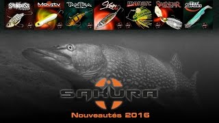 Nouveaux leurres Sakura 2016