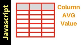 Javascript - How To Get HTML Table Column Average Value In JS [ with source code ]