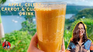 Apple, Celery, Carrot \u0026 Cucumber Drink