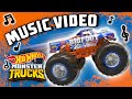 Official MUSIC VIDEO 🎶 | Here Comes the Crush 🤩 ft. Monster Truck BIGFOOT | Hot Wheels