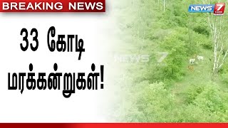 காடுகளின் பரப்பளவை அதிகரிக்க தமிழக அரசு நடவடிக்கை.! Forest | TN Govt | Trees | Saplings