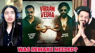 Vikram Vedha Official Trailer Reaction | Hrithik Roshan, Saif Ali Khan, Pushkar & Gayatri