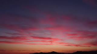 Pink Clouds Sunset Timelapse