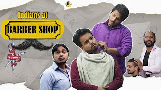 Indians In Barber Shop || Pawan Yadav