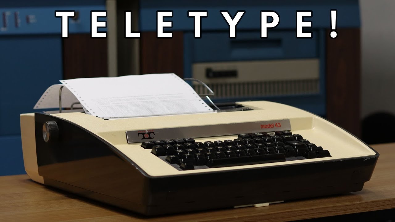Reviving A Model 43 Teletype Youtube