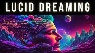 Enter REM Sleep Cycle & Lucid Dream | Lucid Dreaming Black Screen Binaural Beats Deep Sleep Music