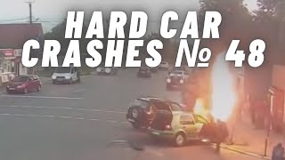 HARD CAR CRASHES | FATAL CAR CRASHES | FATAL ACCIDENT | SCARY ACCIDENTS - COMPILATION № 48