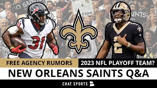 New Orleans Saints Rumors: Sign David Johnson + 2023 NFL Playoff Team? Alexander Madison Trade?
