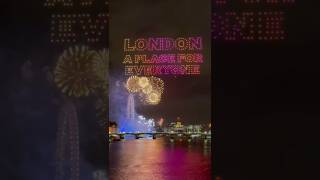 How London welcomes 2024 #londonlife #newyear #shotsvideo