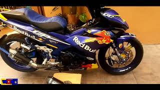 Akropovic Cannister for Sniper 150 yamaha | Unboxing and Sound Check