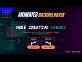 ANIMATED GRADIENT BUTTONS ON HOVER USING HTML & CSS