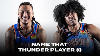 Name That Thunder Player 👀 | 2024-25 Media Day | OKC Thunder