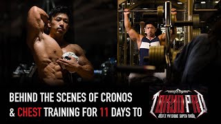 TOKYO PRO11日前の胸トレ！Chest Workout |11days out