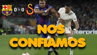 ⚽️EL BARCA  EMPATA 0-0 VS GALATASARAY - DURO EMPATE ANÁLISIS...