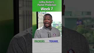 Packers vs Texans: LeRoy Butler makes his prediction for Week 7 game