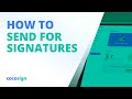 How to Send for Signatures Step-by-step 2022 | CocoSign