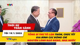 TSTC 19/1: Tổng Bí thư Tô Lâm thăm, chúc Tết gia đình các đồng chí nguyên lãnh đạo Đảng, Nhà nước