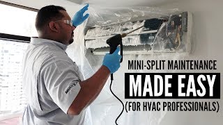 Easy Mini-Split Maintenance With Products by Nu-Calgon