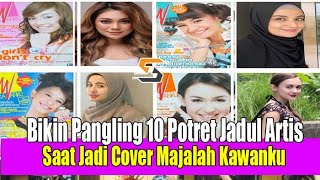 10 Potret Jadul Artis Saat Jadi Cover Majalah Kawanku