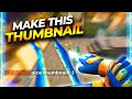 How To Make VALORANT THUMBNAILS FREE like Cjaiye / Zishu | Montage Thumbnail Tutorial