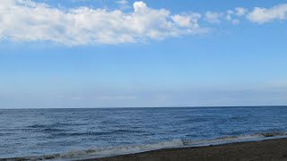 小さな窓の花ごよみ 1605  帰路車窓風景 胎内浜へ 動画入り ♪潮騒  アンドレ・ギャニオン ♪