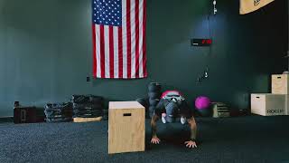 Physical Floater - Max Reps HR Burpee Box Step Over