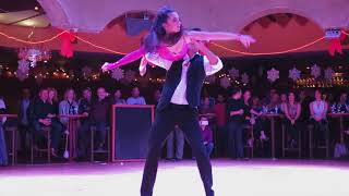 Hector \u0026 Alessia (PRO-AM Bachata/Salsa) at the Strazzero Gala on December 8 2017