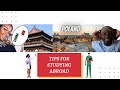 What You Should Know Before Studying Abroad// POLAND AND CHINA