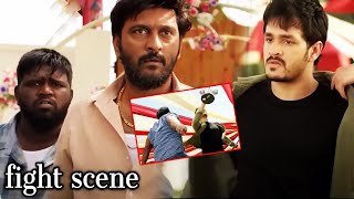 Mr Majnu Movie Akhil Akkineni And Ajay Mass Fight Scene || Latest Telugu Movies ||@telugumovies954