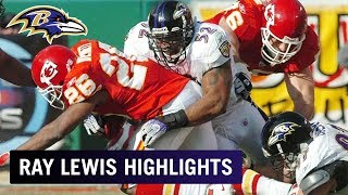 Biggest Hits of Ray Lewis’ Hall of Fame Career | Baltimore Ravens | Baltimore Ravens