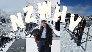 [NZ WHV Journal] Volume 005: First Ski Experience // 第一次摸到雪+滑雪初体验🎿❄️