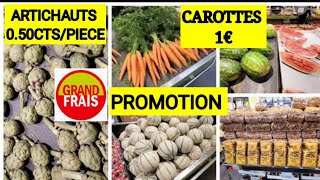 GRAND FRAIS🍓🌟PROMOTION FRUITS & LÉGUMES / POISSONS 12.04.22 #grandfrais #promotion #promo #fruits