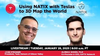 Using Natix with Teslas to 3D Map the World