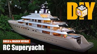 Making Big RC Yacht Boat with Foam