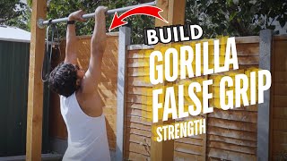 Build Gorilla False Grip Strength For Muscle Up (5 Exercises)