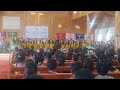 Standing Choir Bible Society of India ha ka Balang Mawlonglumsyntiew.