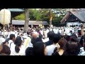 やわたんまち２０１０　安房神社　還御１