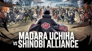 Ultimate Clash: Madara Uchiha vs. the Shinobi Alliance! 💥