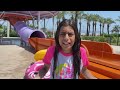 Deema and Sally Learn the rules and Safety at the waterpark playground