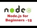Node.js Tutorial for Beginners 18 -  npm init & package.json File