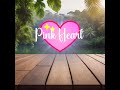 Natural Groovy Resonator - Pink Heart