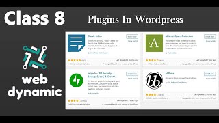 Class 8: Plugins in WordPress| Complete WordPress Tutorial