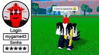 SUBI o BOUNTY da CONTA SECRETA no BLOX FRUITS 🍎🔥