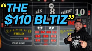 $110 Blitz Craps Betting Strategy