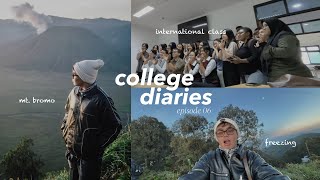 college diaries 06: first week in indonesia, international class \u0026 mt. bromo trip