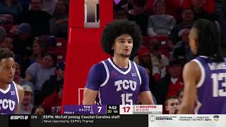 TCU vs Houston | Men Basketball Jan 6,2025